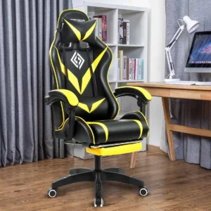 Chaise Gaming Ergonomique avec Massage Lombaire