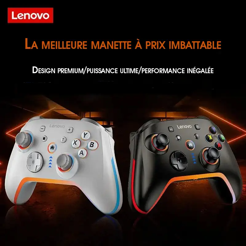 Manette Officielle Lenovo S03 Sans fil pour Switch/PC Windows/Mobile Android & iOS/Android TV – Image 6